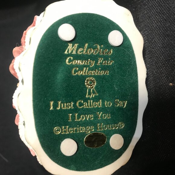 Heritage House Carousel Melodies County Fair Horse Figurines 6" Tall Set of 4 - Picture 3 of 15